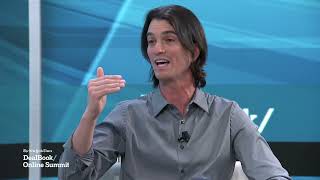 Adam Neumann in His First Public Interview Since Leaving WeWork  DealBook Online Summit [upl. by Ahsoek]