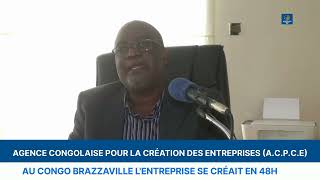 AGENCE CONGOLAISE POUR LA CRÉATION DES ENTREPRISES  AU CONGO BZ LENTREPRISE SE CRÉAIT EN 48H [upl. by Dottie]