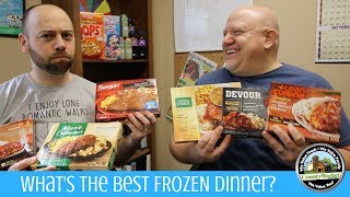 Whats the Best Tasting Frozen Dinner  Meatloaf Blind Taste Test Rankings [upl. by Eniawtna292]