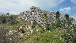 Titans Cyclopean Megalithic Polygonal masonry 2 km long Part 2 Norba Italy Megalithic Maiden 2018 [upl. by Schubert]