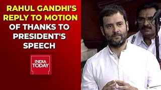 Rahul Gandhi Hugs PM Narendra Modi in Parliament  NoConfidenceMotion [upl. by Kolva138]