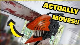 Fully Functional Chainsaw Man Cosplay Part 1 – Making Chainsaw Man’s Helmet [upl. by Sarchet]