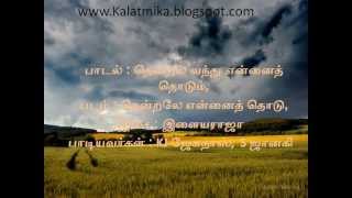 Thendral Vandhu Ennaith Thodum Tamil Karaoke For Male Singers [upl. by Bloom22]