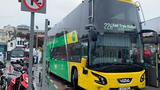 LF219  Bus Eireann Route 226 to Cork Kent [upl. by Ellehcrad385]