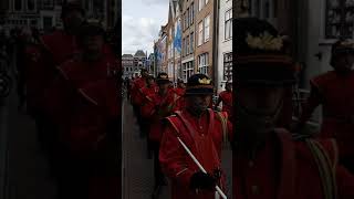 Streetparade taptoe Delft  Drumfanfare Beatrix [upl. by Eesdnyl]