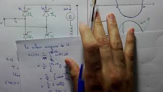 12 Exercice corrigé problème pont tout thyristors monophasé part2 [upl. by Auqenahs]