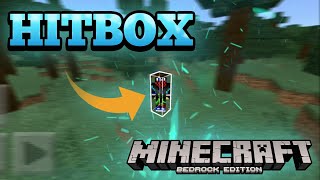 COMO ACTIVAR HITBOX EN MINECRAFT PE BEDROCK 🔥♥️ [upl. by Neras208]