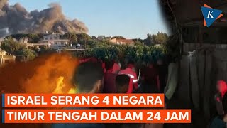 Saat Israel Gempur Yaman Lebanon Suriah dan Gaza dalam Waktu 24 Jam [upl. by Ofori322]