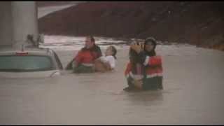 Flooding in Arrecife Lanzarote after heavy rain 26 Nov 2012 [upl. by Aynat]