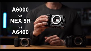 EPIC APSC BATTLE Sony a6000 vs Sony NEX 5R vs Sony a6400 [upl. by Zoie]