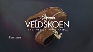 Veldskoen Vellies Grey Sole quotFarmerquotGenuine Leather Chukka Desert Shoe Handmade In South Africa [upl. by Nilloc84]