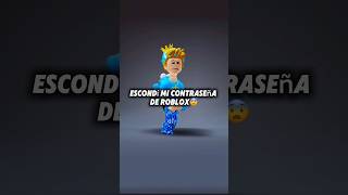 Escondí mi contraseña de Roblox😨😭 roblox [upl. by Aimaj]