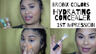 Bronx Colors HYDRATING CONCEALER Review [upl. by Sidonie634]