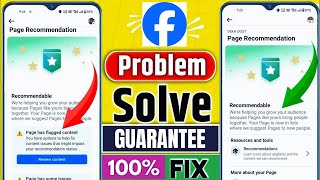 Facebook has flagged content problem solved  Facebook flagged content  fb flagged content solved [upl. by Aarika597]