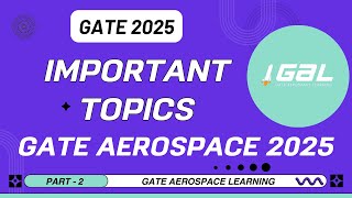 Part  2  Key Topics and Subject Order for GATE Aerospace 2025gate2025 gateaerospaceengineering [upl. by Annuahsal566]