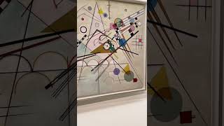 Wassily Kandinsky Composition 8 1923 Guggenheim Museum NYC [upl. by Dennard348]