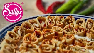 Sultan Kebabi – Kebab Rezept aus dem Ofen mit Hähnchen amp Yufka  Sallys Welt [upl. by Enyamart]