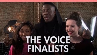 The Voice finalists chat to DS [upl. by Crowell]