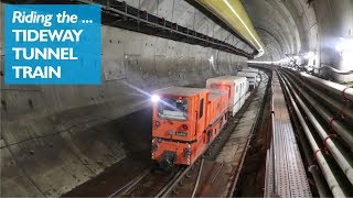 Riding The Tideway Tunnel Train [upl. by Brnaby]