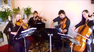 Jesu Joy of Mans Desiring  Scarlet String Quartet [upl. by Nilyram]