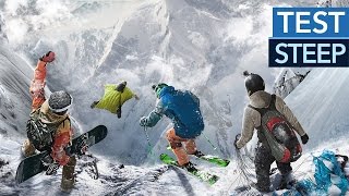 Steep  TestVideo zu Ubisofts WintersportAlpenWorld [upl. by Lehcsreh]