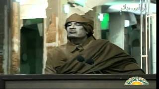 Angry Gaddafi Who Are You with accurate English subtitles [upl. by Eicyak716]