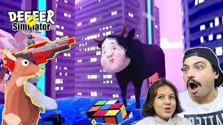 GİZEMLİ PORTALI AKTİF ETTİK GELECEĞE GİTTİK  DEEER SIMULATOR [upl. by Semajwerdna]