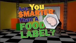 The Food Label and You Game Show Review Are You Smarter Than A Food Label Historical PSA [upl. by Oiraved]