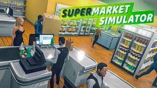 MEIN EIGENER LADEN  Supermarket Simulator [upl. by Dnalram336]