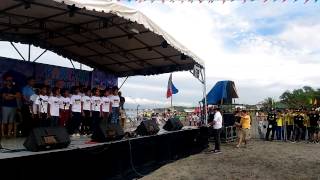 Koro Bangkal Magbikin at the Pawikan Festival 2016 [upl. by Eelik7]