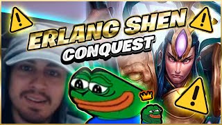 ERLANG SHEN MUCHO SIMIO SUELTO  Julio  Smite Ranked Conquest DuoQ Josh 🐢 [upl. by Uttasta]