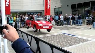 2011 Worlds Strongest Man  Car Carry  Brian Shaw [upl. by Aved789]