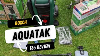 Bosch Universal Aquatak 135 Pressure Washer Review [upl. by Mountford89]