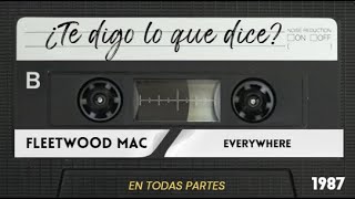 Fleetwood Mac  Everywhere subtítulos en español [upl. by Katz408]