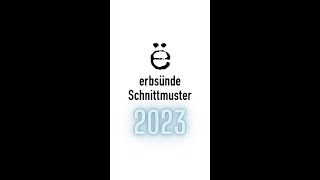 Unsere Schnittmuster 2023 [upl. by Icul]