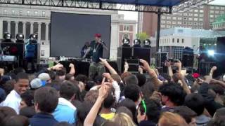 Wiz Khalifa LIVE at COLUMBIA UNIVERSITY quotin the cutquot [upl. by Otrebliw654]