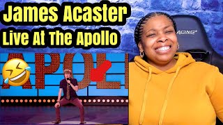 American Reacts to James Acaster  Live At The Apollo [upl. by Amora173]