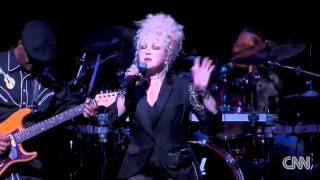 Cyndi Lauper Interview for MucisMonday CNN [upl. by Nywrad]