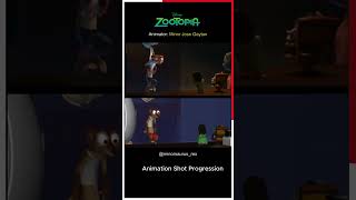 Zootopia Mr Big amp Fru Fru Shot Progression shorts animationbreakdowns animation [upl. by Nagad]