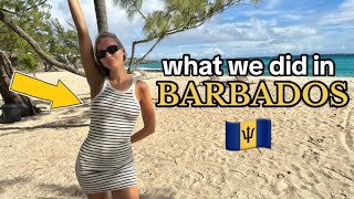 WHAT WE REALLY DID IN BARBADOS [upl. by Macgregor]