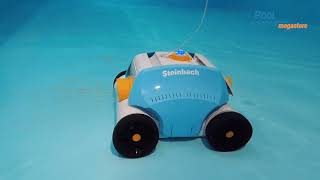 Poolroboter Steinbach Battery Plus  powered by Poolmegastore [upl. by Shaver]