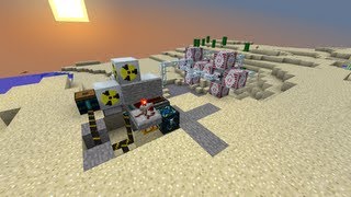 Minecraft Nuclear Reactor Setup 310EUt 125 [upl. by Belva]