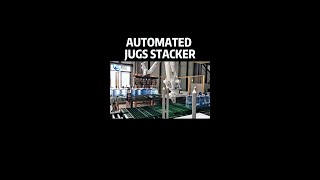 robot palletizer for water jugs palletizer packing foryou factory [upl. by Feldman331]