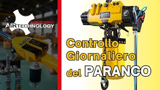 AIRTECHNOLOGY POWER TOOLS  Cosa controllare ogni giorno prima di mettere in funzione un paranco 🗒 [upl. by Dante]