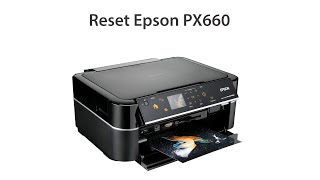 Reset Epson PX660 Wicreset Key [upl. by Aliel902]