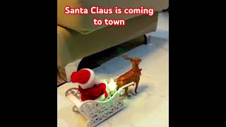 Santa Claus is coming to town santaclaus christmas shortvideo youtubeshorts reels [upl. by Nattie]