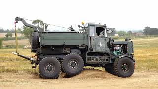 Scammell Explorers demonstrating their axle articulation [upl. by Dogs]