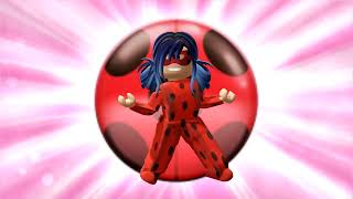 🐞Miraculous Ladybug x Roblox MMD🐞 Roblox Ladybug transformation FANMADE [upl. by Retsevlis]