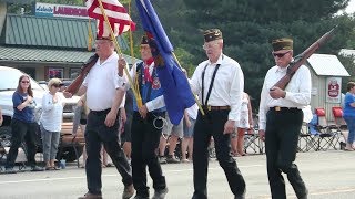 2017 Huckleberry Festival Parade  Trout Creek Montana MT [upl. by Ameerahs]