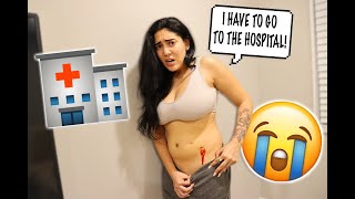 WE HAVE TO GO BACK TO THE HOSPITAL PRANK [upl. by Lidaa]